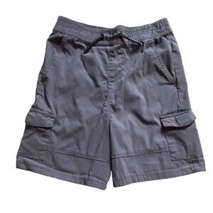 Public Supply Co Boys Pull On Cargo Shorts-Gray-Size 10/12-GUC